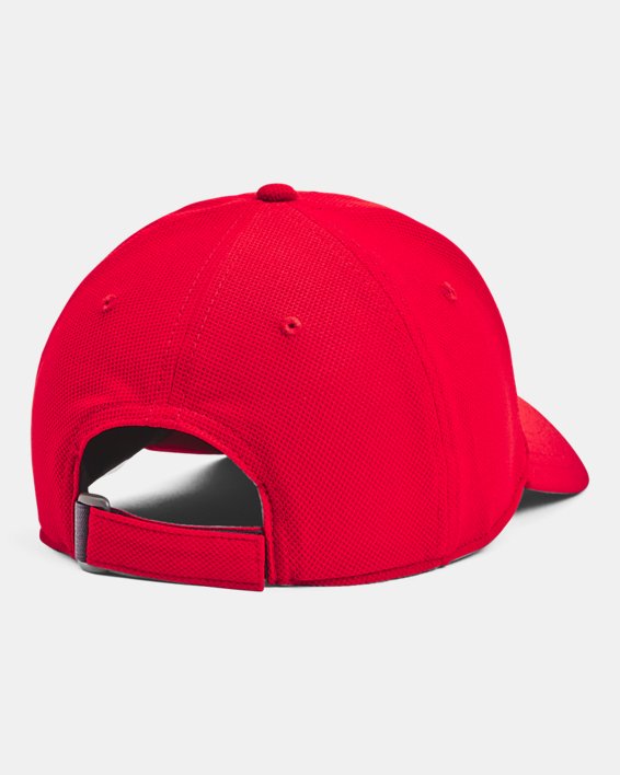 Men's UA Blitzing 3.0 Adjustable Collegiate Sideline Hat, Red, pdpMainDesktop image number 1